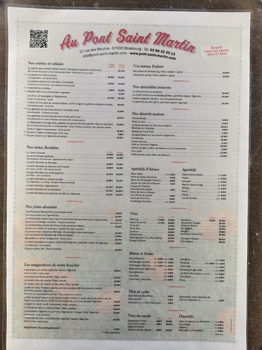Menu Au Pont Saint-Martin-3